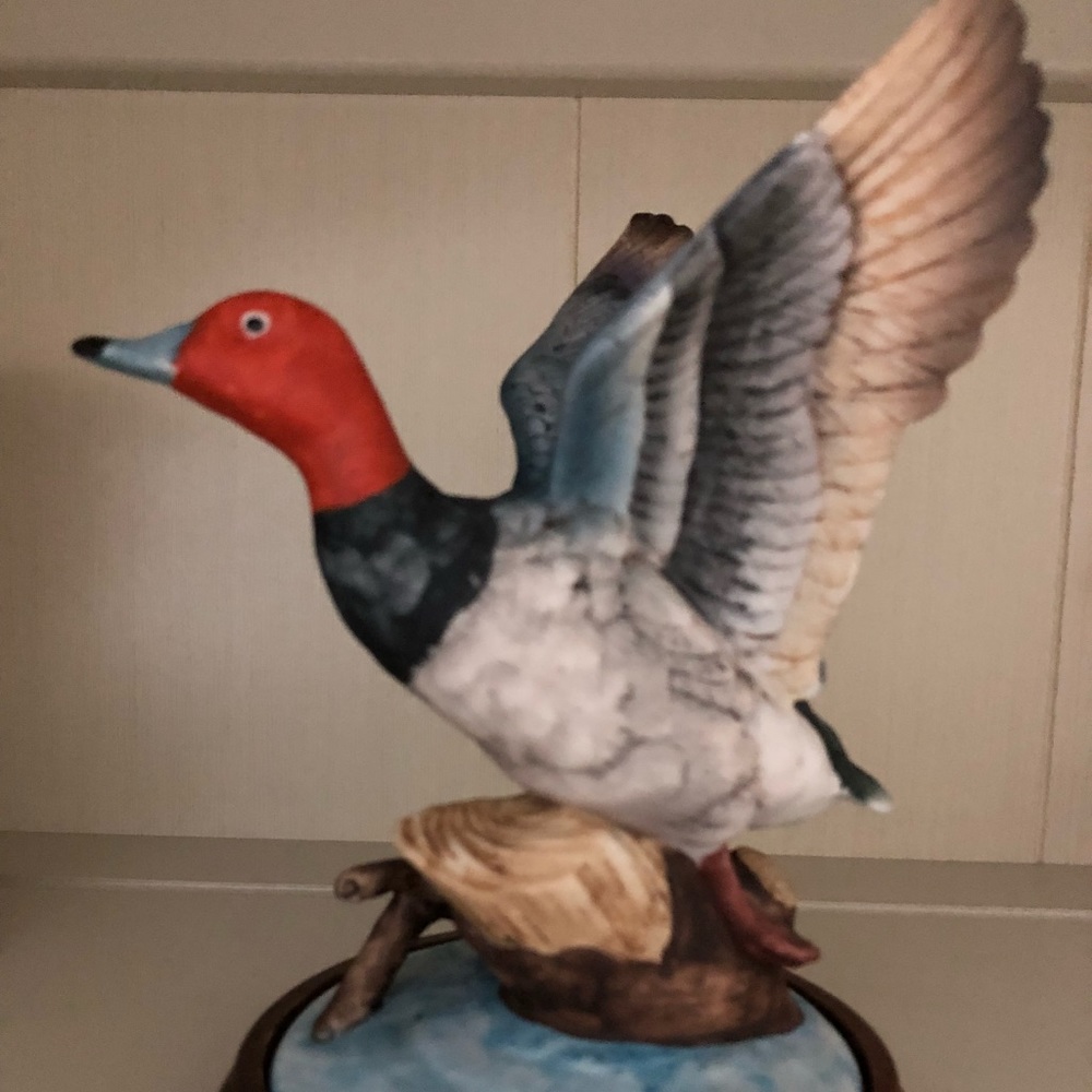 Vintage Angeline Original Red Duck